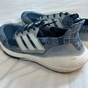 Adidas Ultraboost 21 Sashiko Primeblue Size 11.5